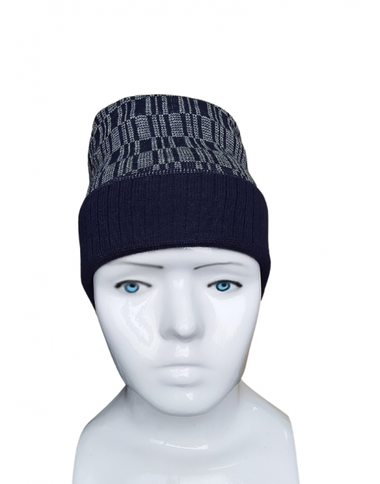 Unisex Purewool  designer Cap navy